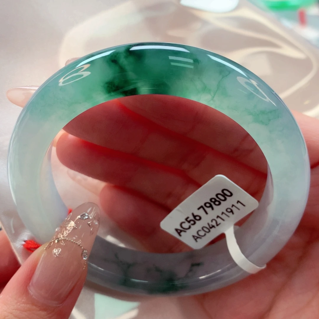 翡翠手镯未镶嵌22（14号）