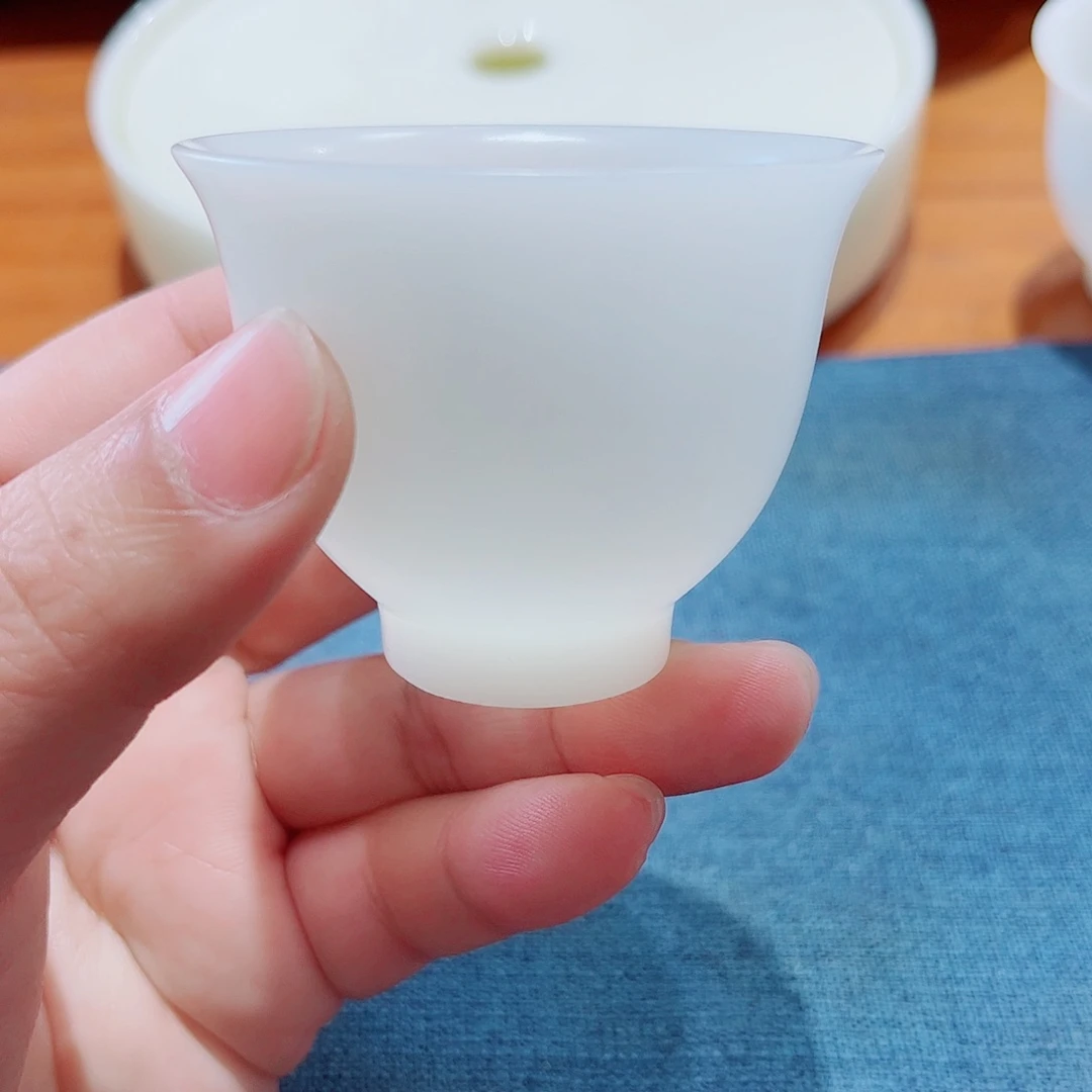 陶瓷6个素烧璞玉55ccccc