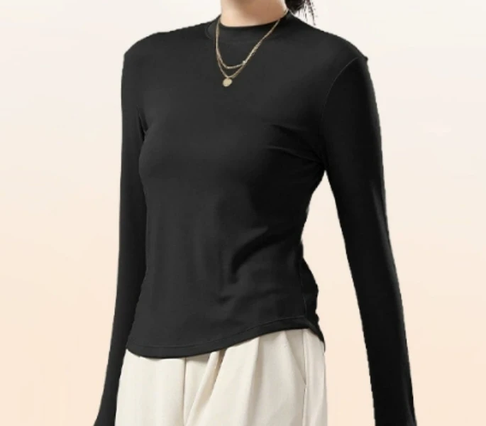 New Merry2025新款新色黑 大打底长袖时尚百搭潮流女