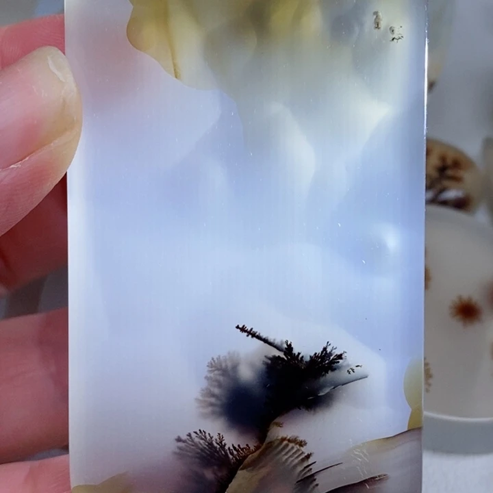 未镶嵌玛瑙/玉髓珠宝奇石花**冰