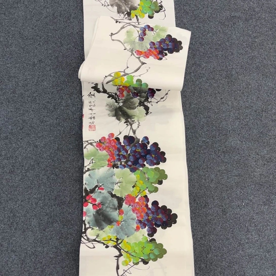 国画手绘画作品和绘画