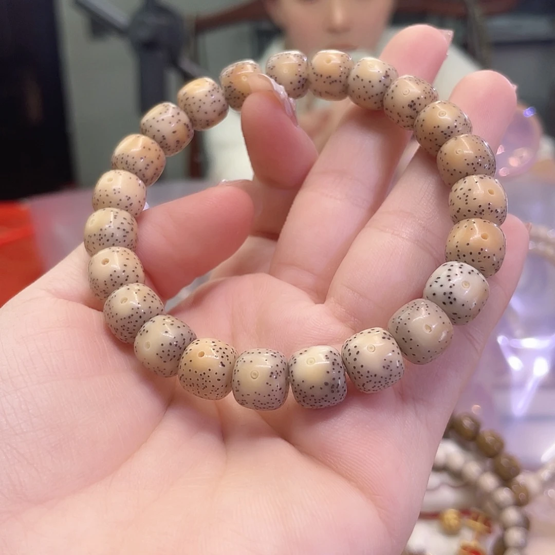 吊坠星月菩提摩****e星月菩提海南同枝果10x9