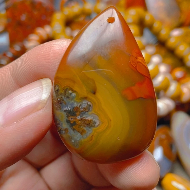 未镶嵌吊坠玛瑙/玉髓