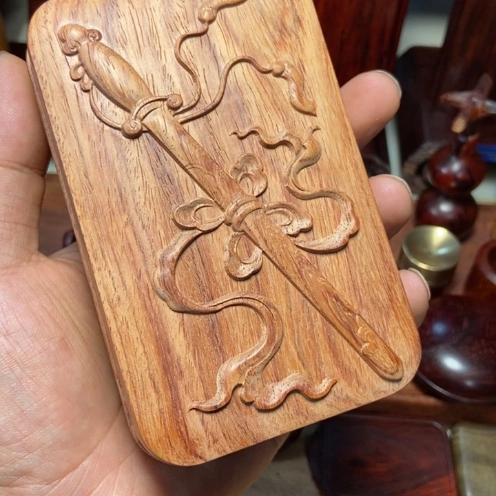 大果紫檀（缅甸花梨）盒