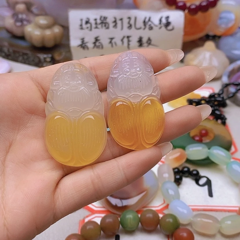 【闪购商品】未镶嵌玛瑙/玉髓珠宝半成品独**下