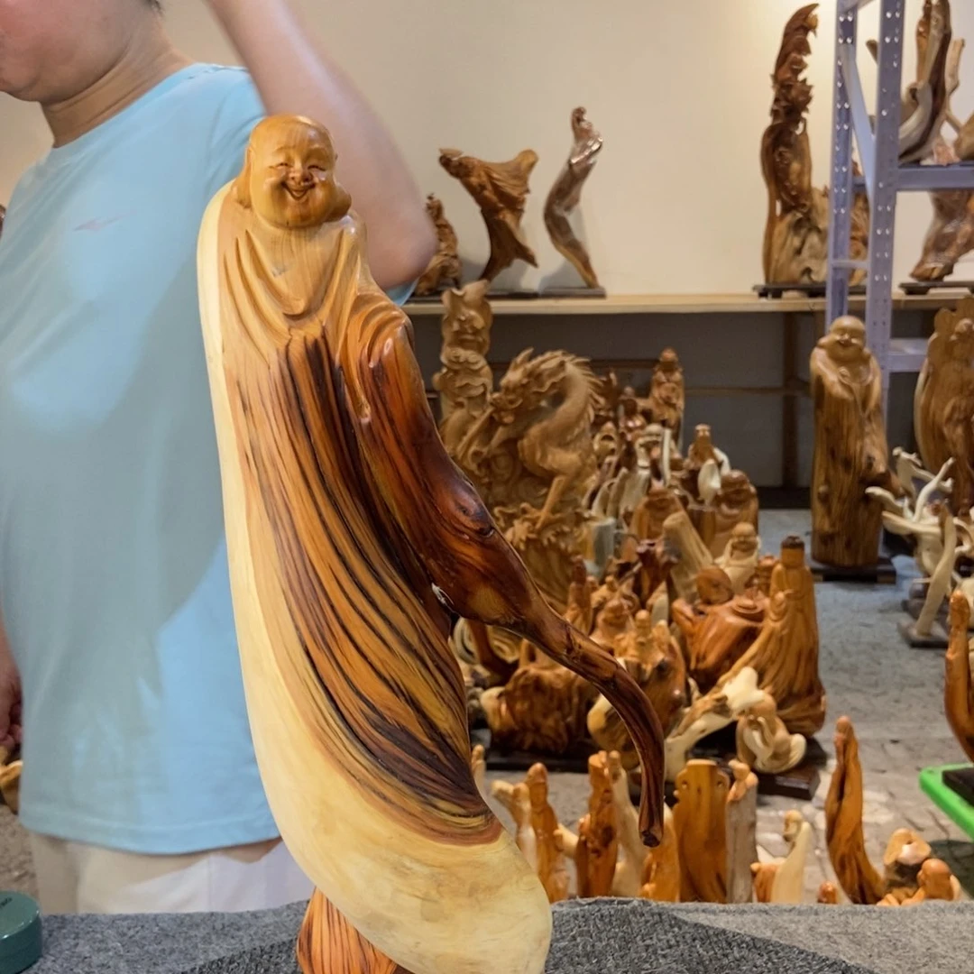 柏木（崖柏）太行崖柏根雕摆件