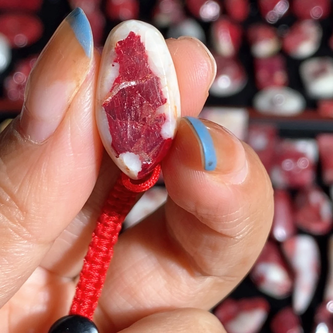 天然辰砂天然朱砂原石矿随形