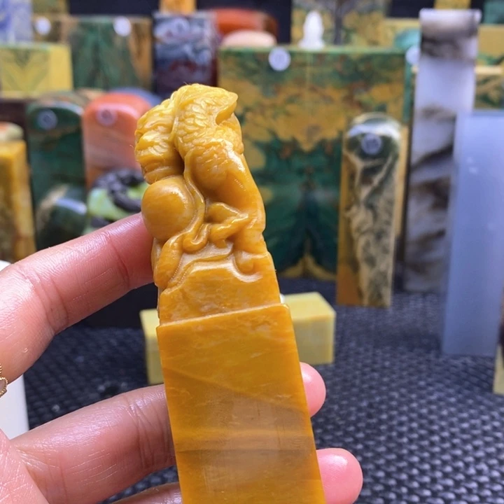 青田石无***空青田石印章石