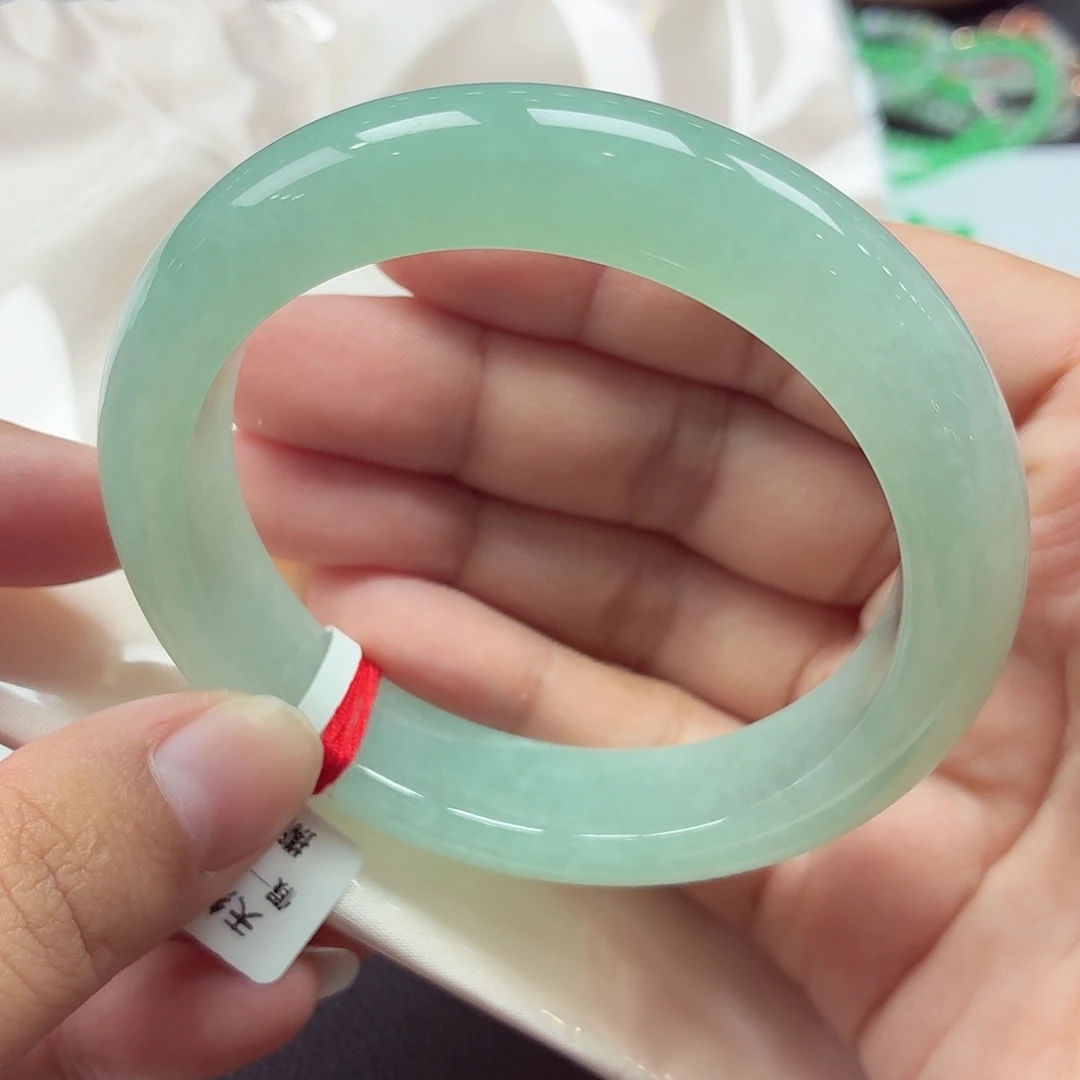 翡翠未镶嵌手镯天然缅甸A货翡翠