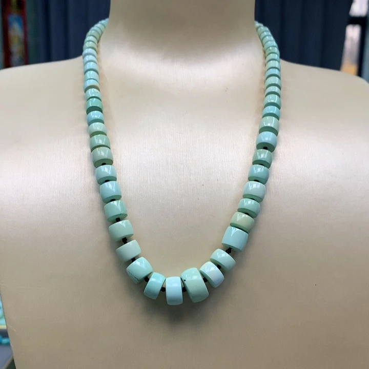 绿松石未镶嵌长链