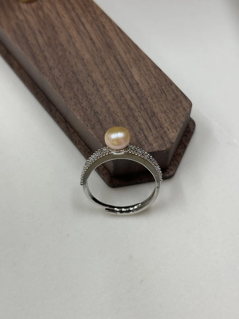 8099天然珍珠轻奢戒指