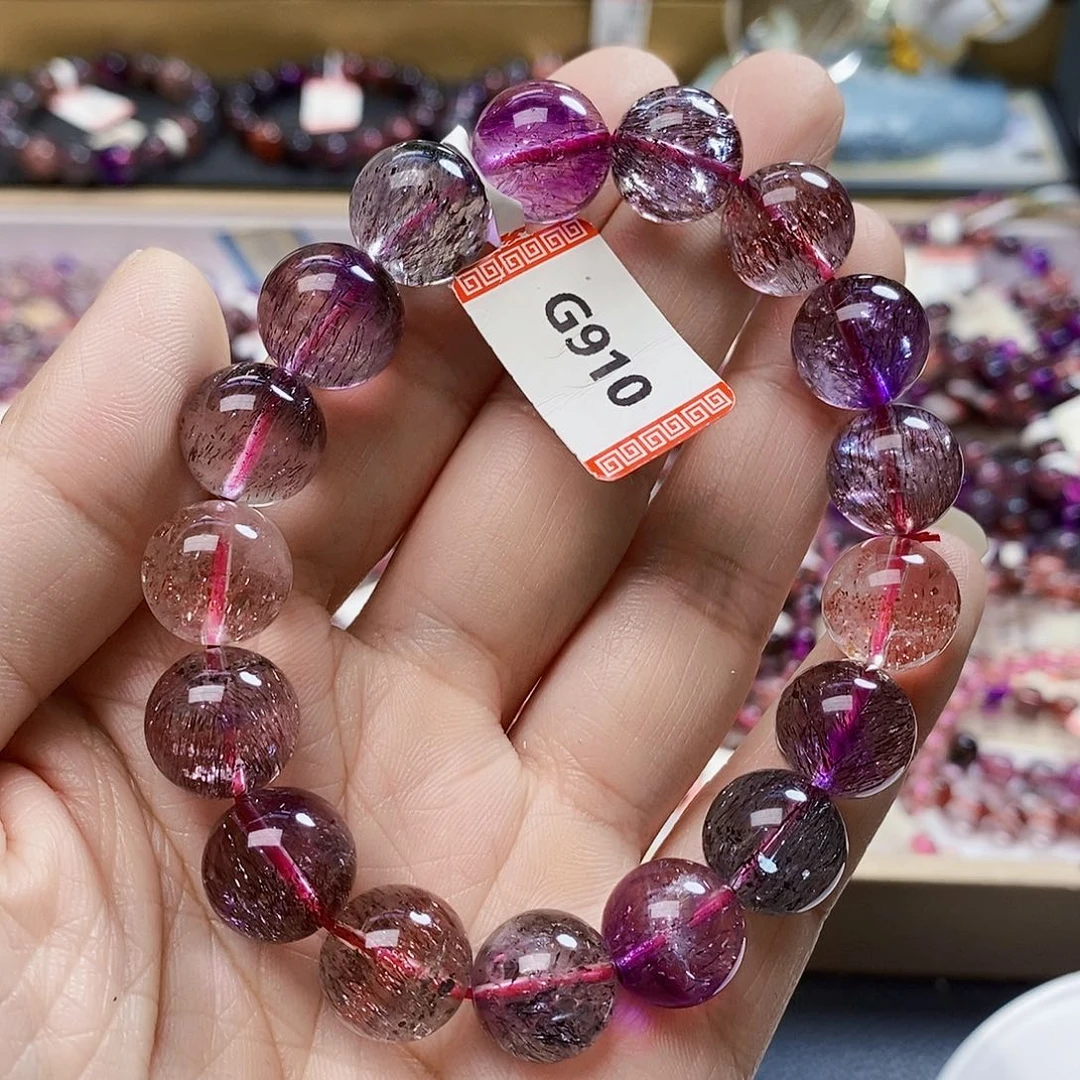 未镶嵌手链水晶13超七高透G910