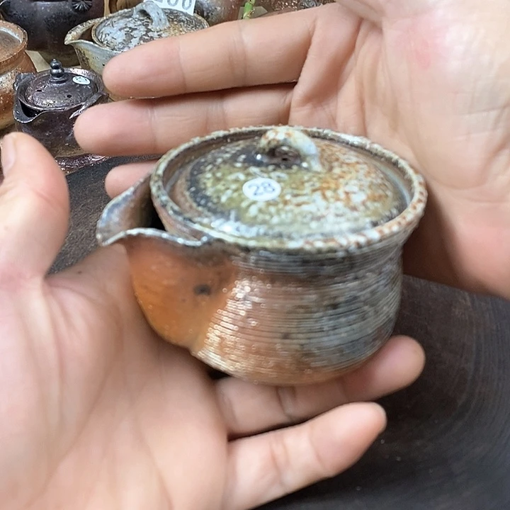 手工粗陶、柴烧茶器