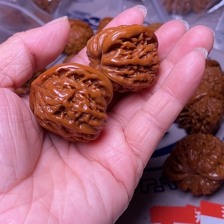 痴***错吊坠文玩核桃篓子