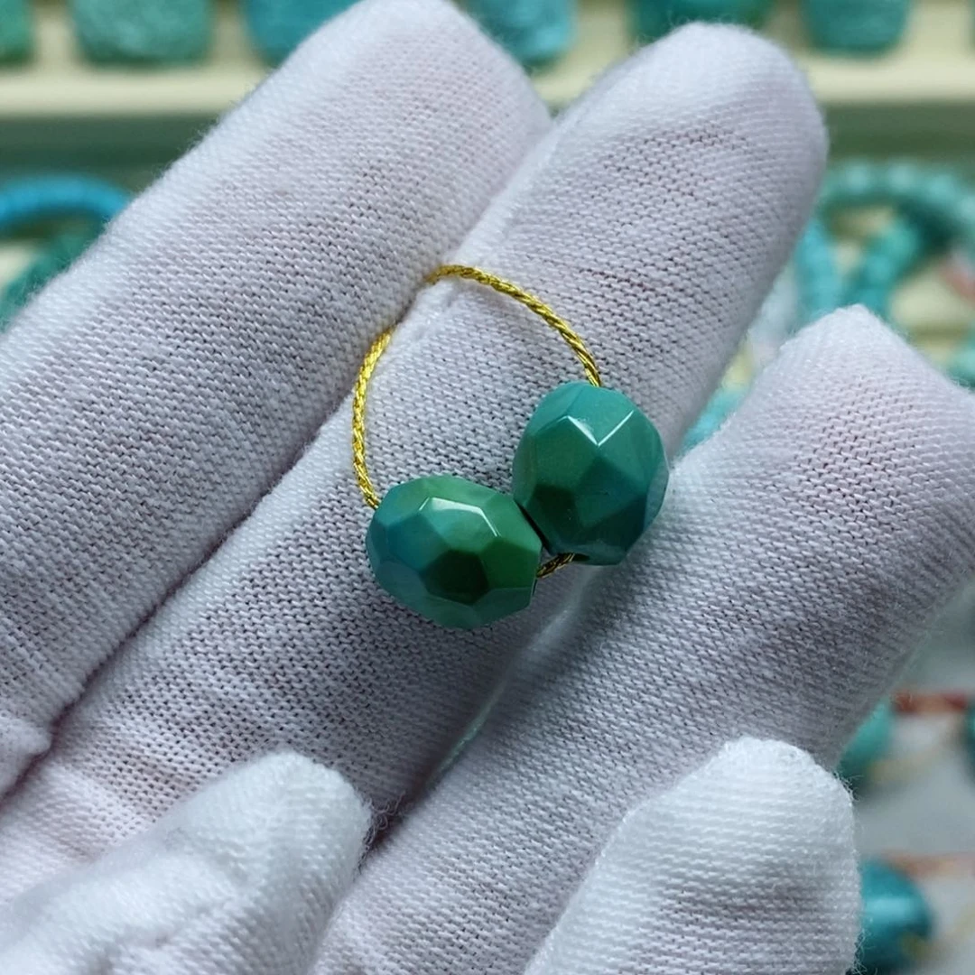 绿松石珠宝奇石未镶嵌暖*呀