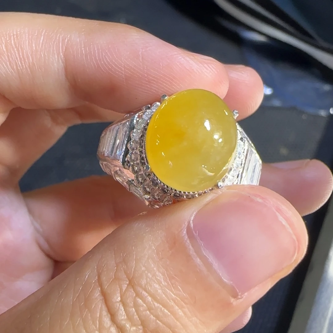 未镶嵌戒指翡翠翡翠