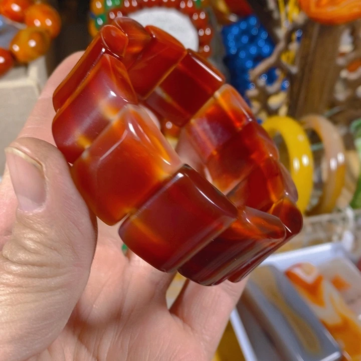 玛瑙/玉髓手链未镶嵌我****义