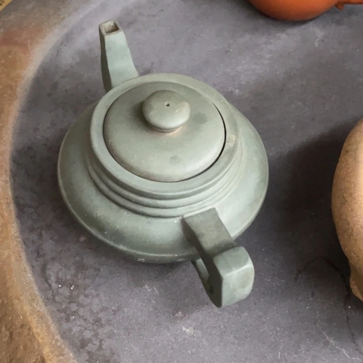 紫砂茶壶友***场紫砂手工壶残的