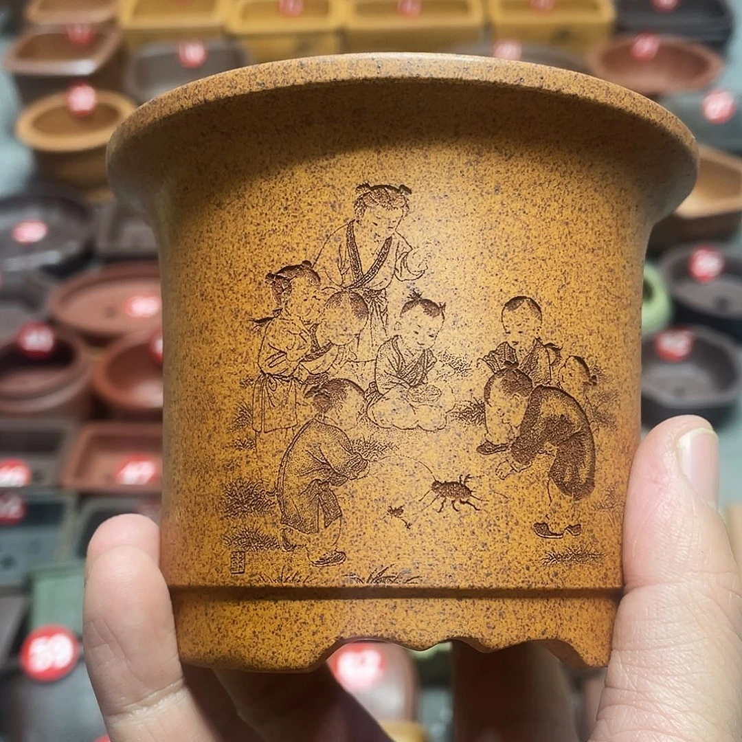 紫砂小盆9*8cmmmm