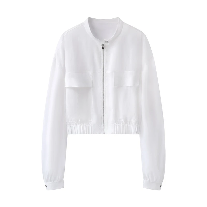 商场同款定制2025夏季新品防晒衣薄款短外套女1087