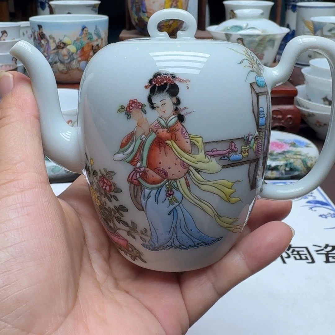 景德镇手工手绘展示