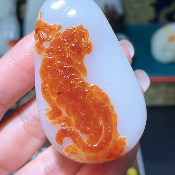和田玉未镶嵌颈饰X7