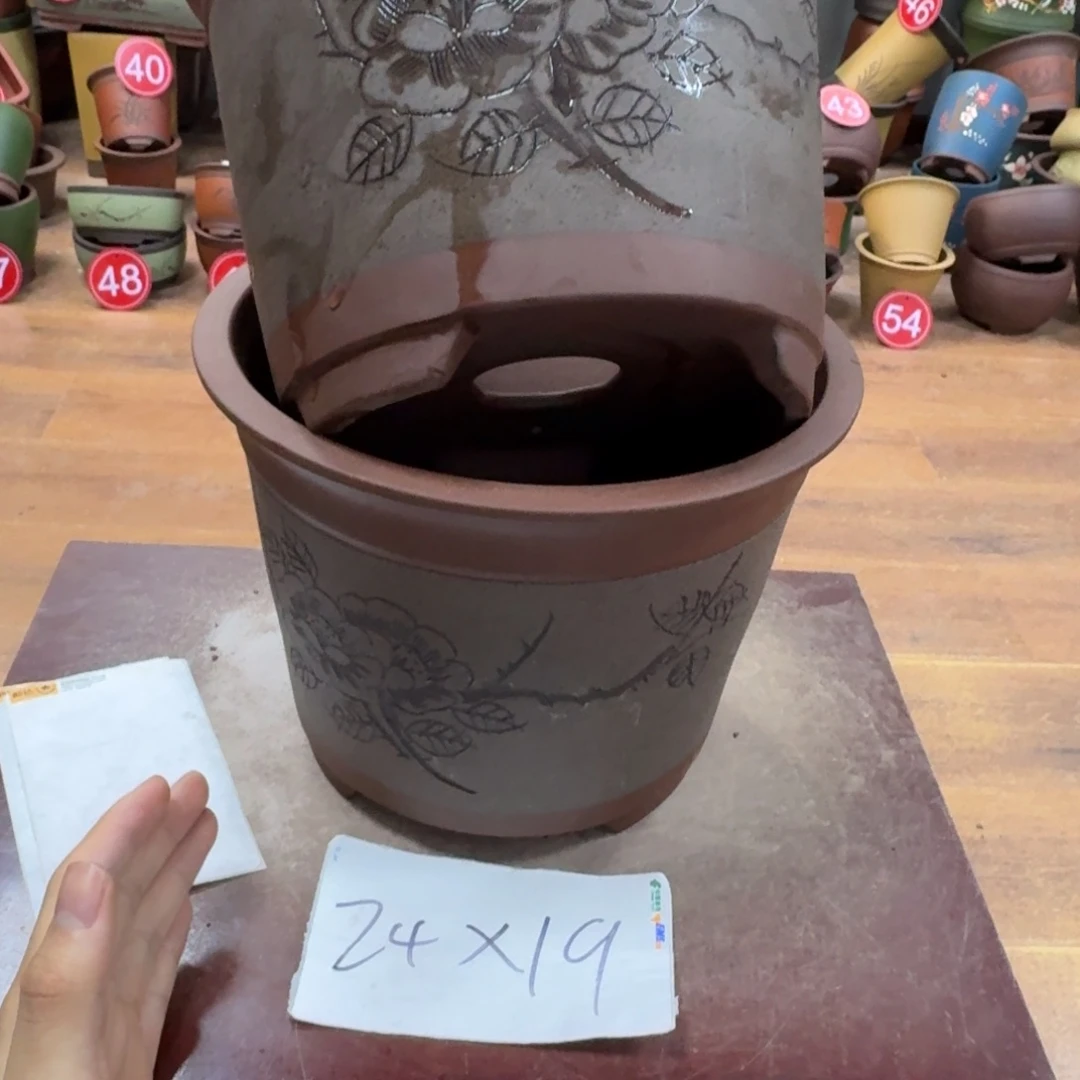 紫砂花盆破损包赔