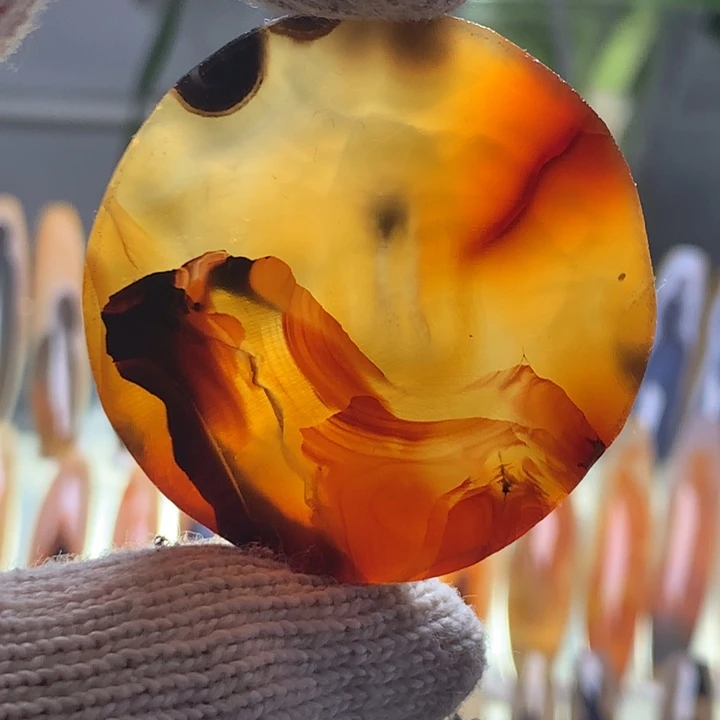 未镶嵌玛瑙/玉髓珠宝半成品221