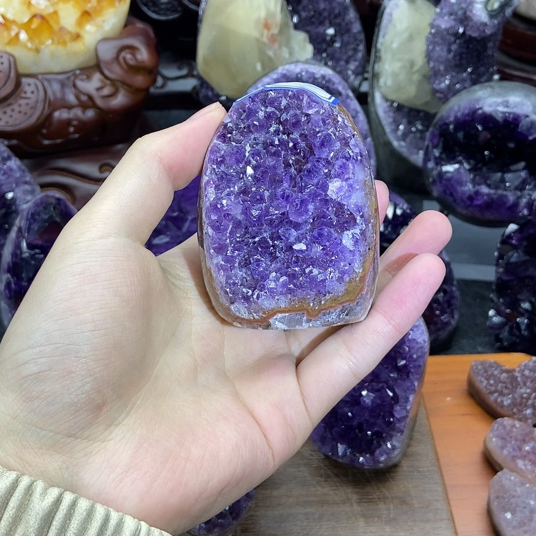 大型摆件（非配饰）紫晶未镶嵌