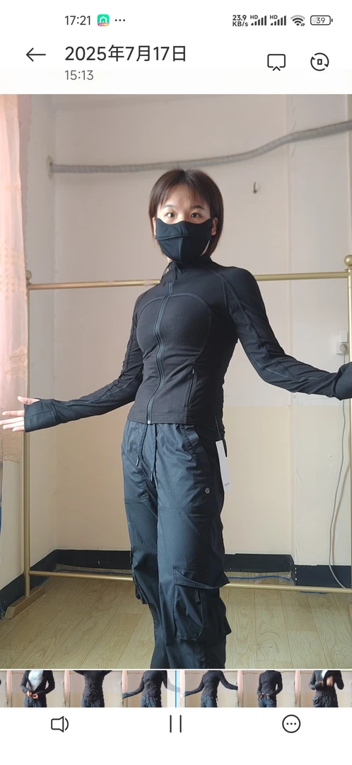 L女士修身/立领/连帽撸铁瑜伽显瘦外套百搭显气质