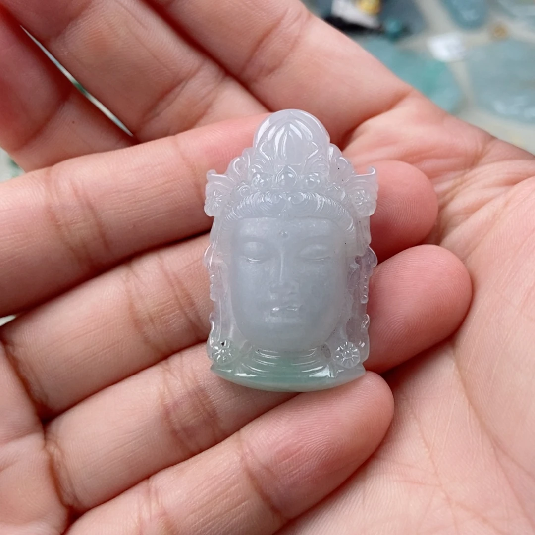 翡翠未镶嵌颈饰天然翡翠a货