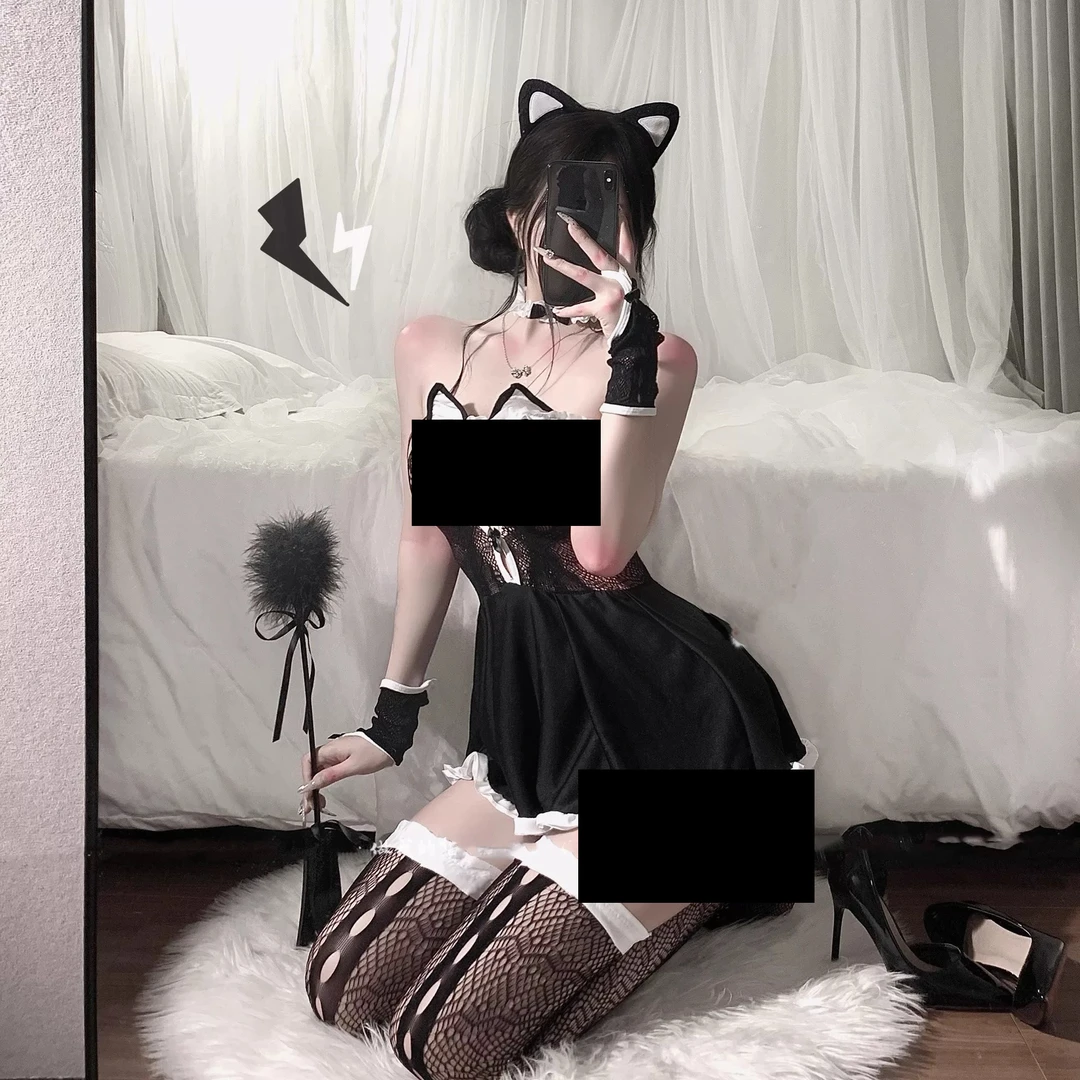 拜托小猫》乖乖猫衣橱小猫连衣裙显瘦大码小杯大杯大全套软糯糯qq