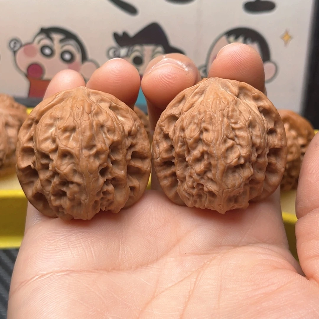 吊坠文玩核桃39全品野狼