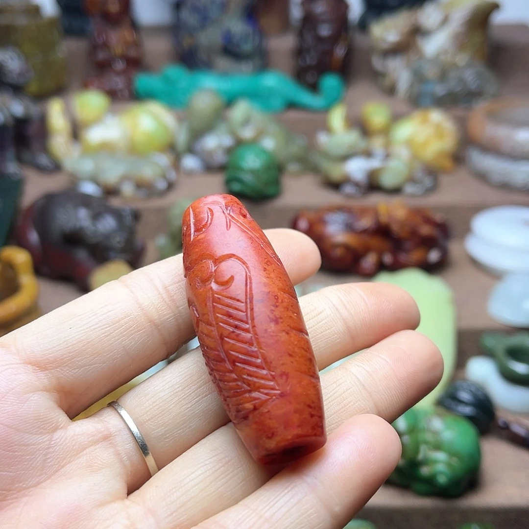 白玉菩提吊坠124。。