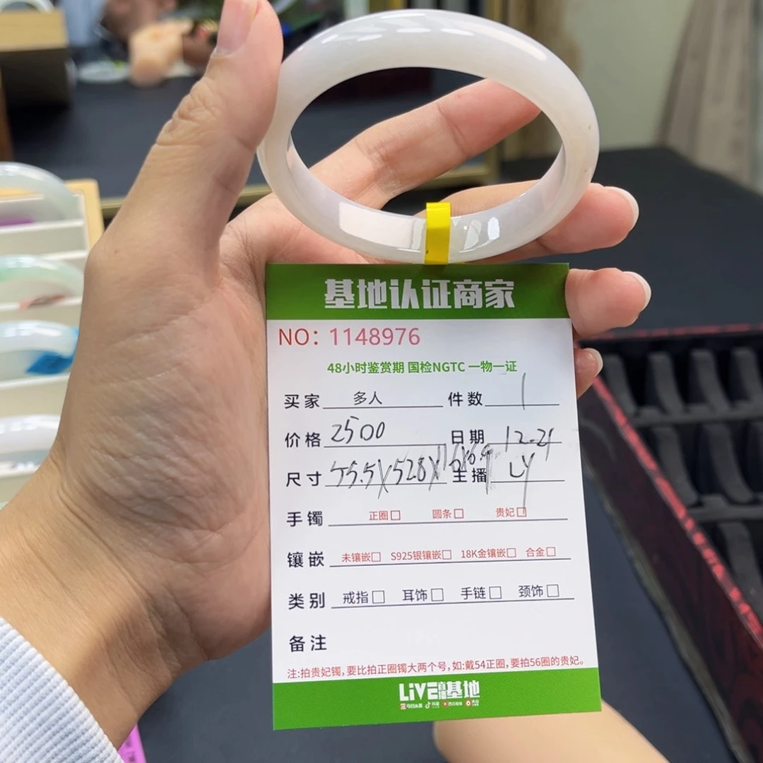 未镶嵌手镯翡翠手镯