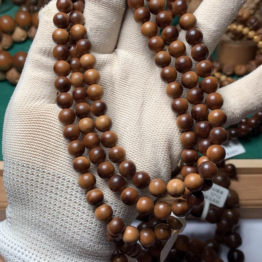 檀香木手串/手链老山檀香0.8沉水