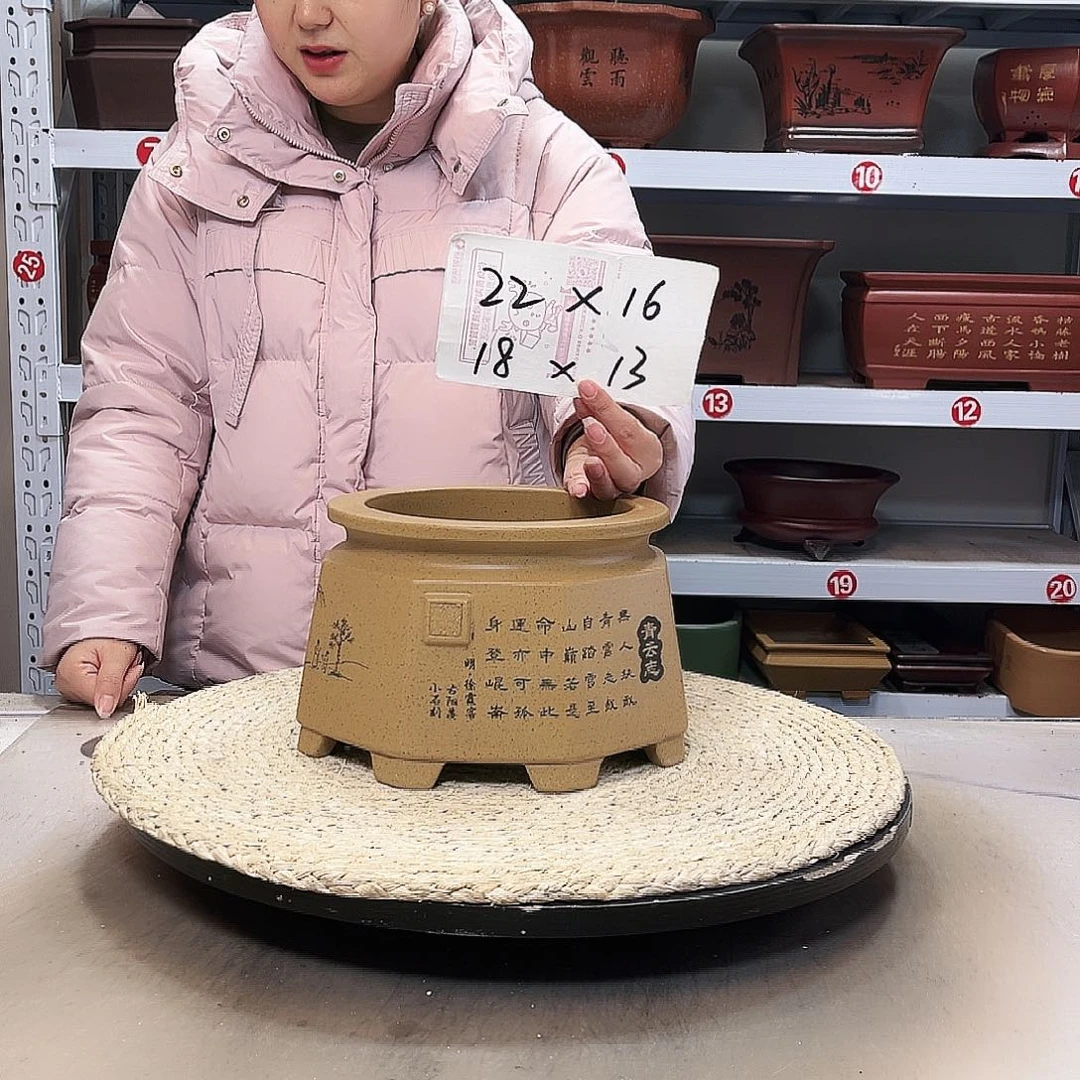 花盆紫砂紫砂花盆