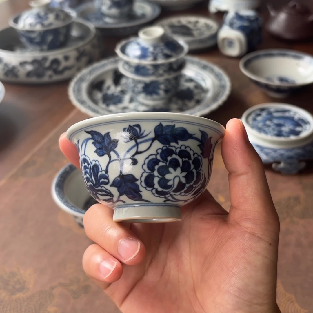 瓷片景德镇手绘茶器