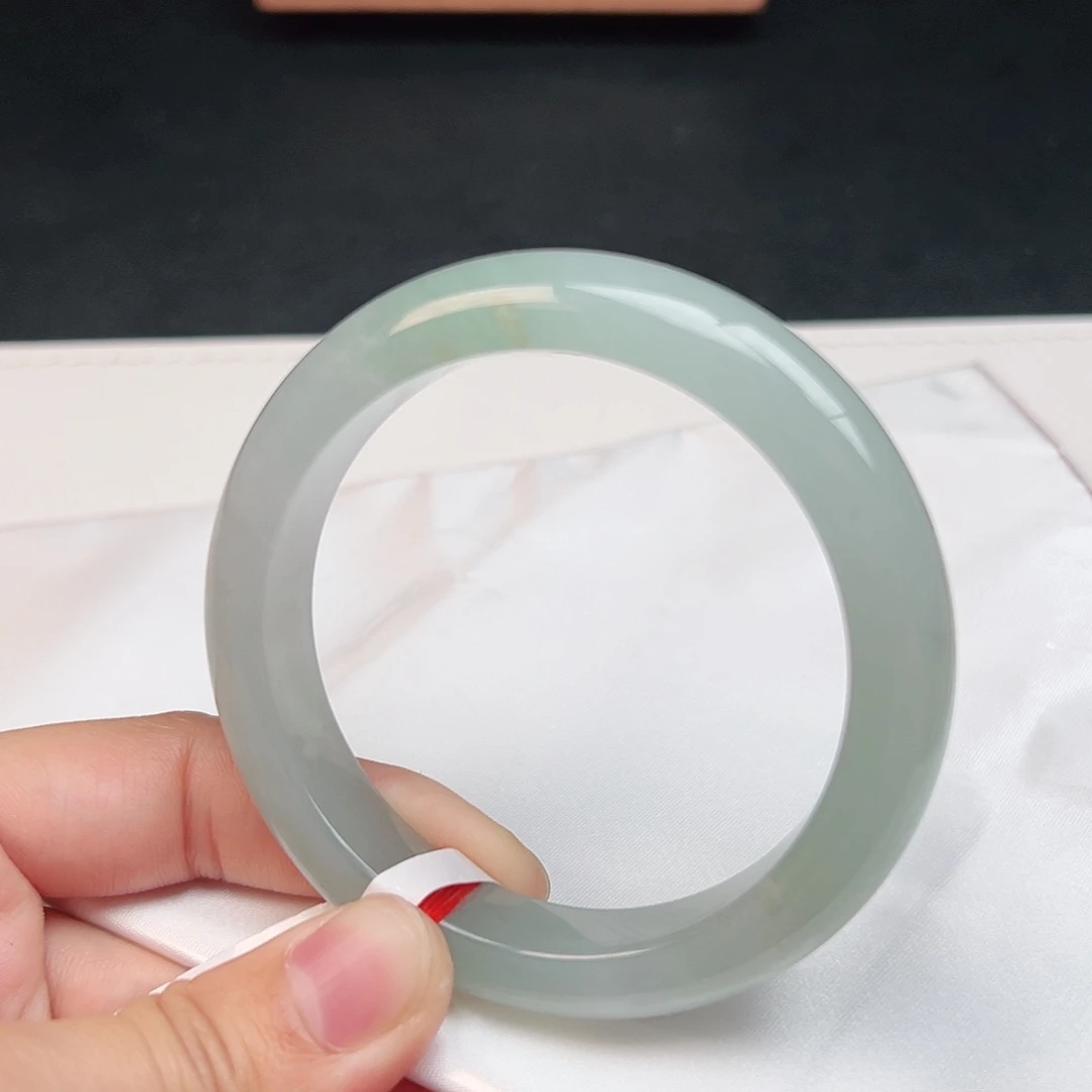 翡翠未镶嵌手镯b0517-2