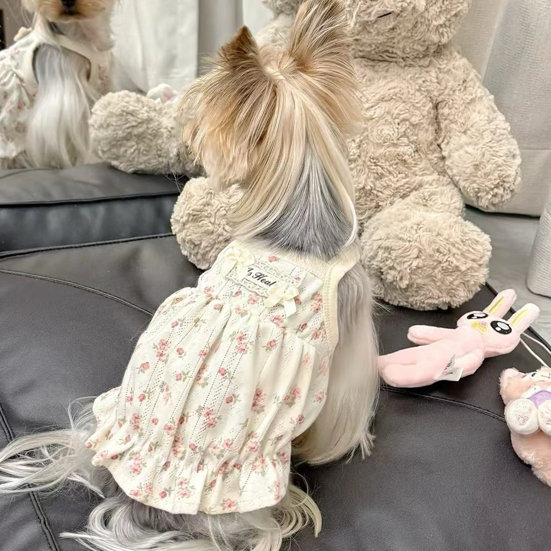 【Joyful Pets】25新款宠物服饰原创设计碎花定制夏季薄款马尔济斯