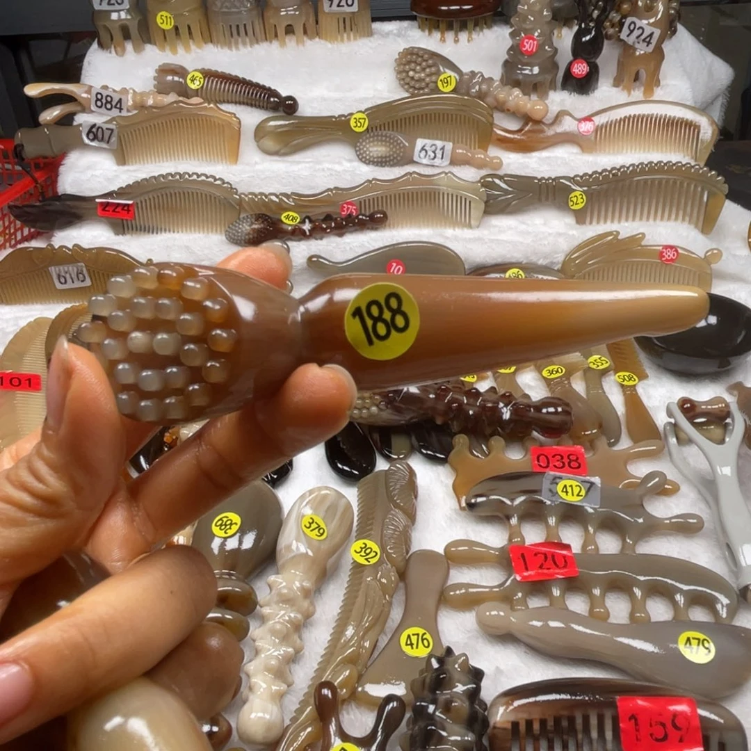 牛角梳福利款梳子