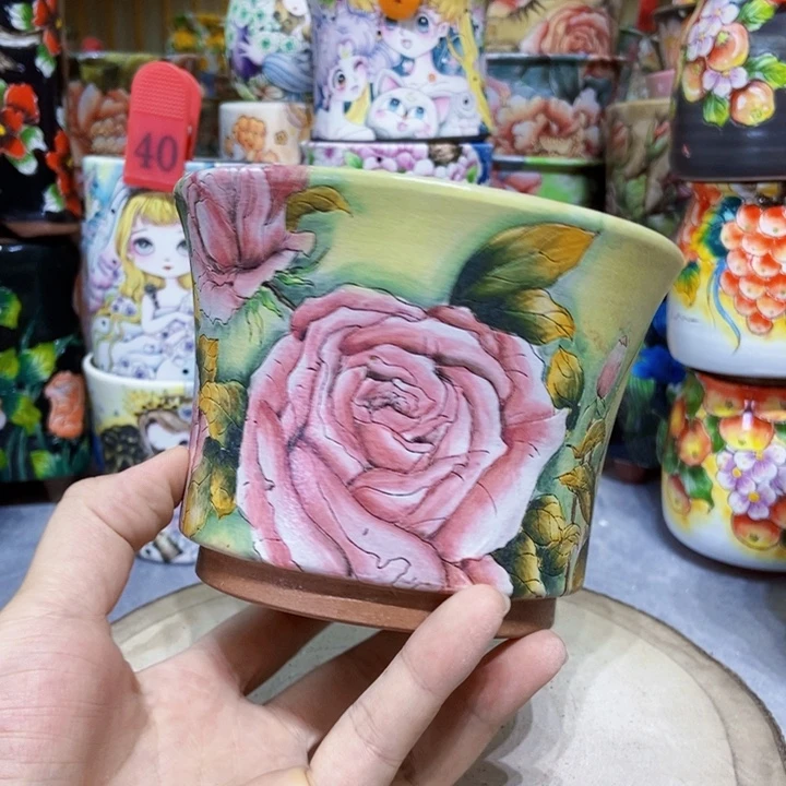 景德镇艺术手绘作品