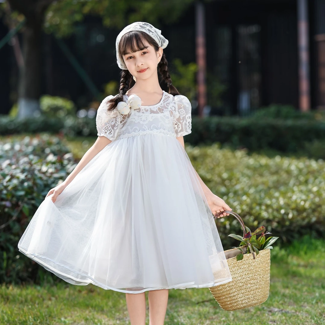 镂空纱裙夏款纱裙公主裙夏季女童