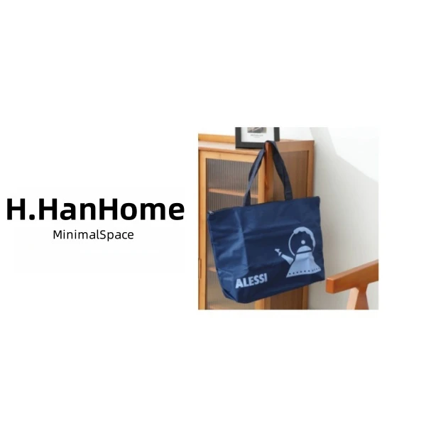 印花小清新纯色托特包购物购物袋便当包防水休闲风 H3760