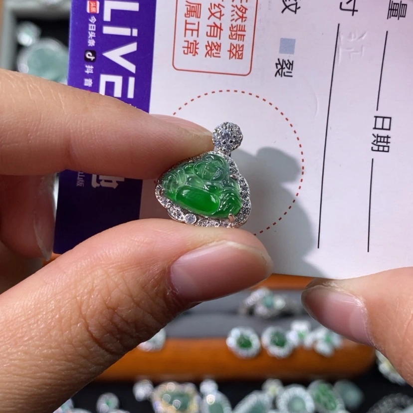 【闪购商品】翡翠颈饰未镶嵌天然
