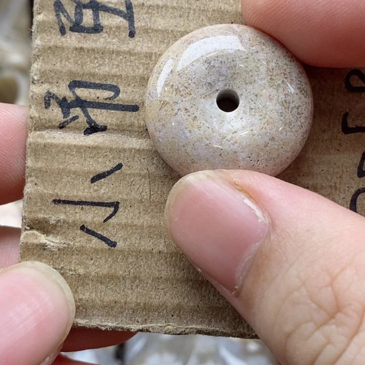 颈饰未镶嵌硅化珊瑚（珊瑚玉）关***8