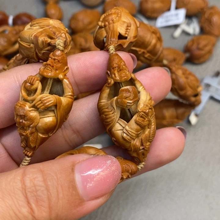 橄榄核手串/手链R****作周泉兴瘦骨降龙伏虎罗汉预定