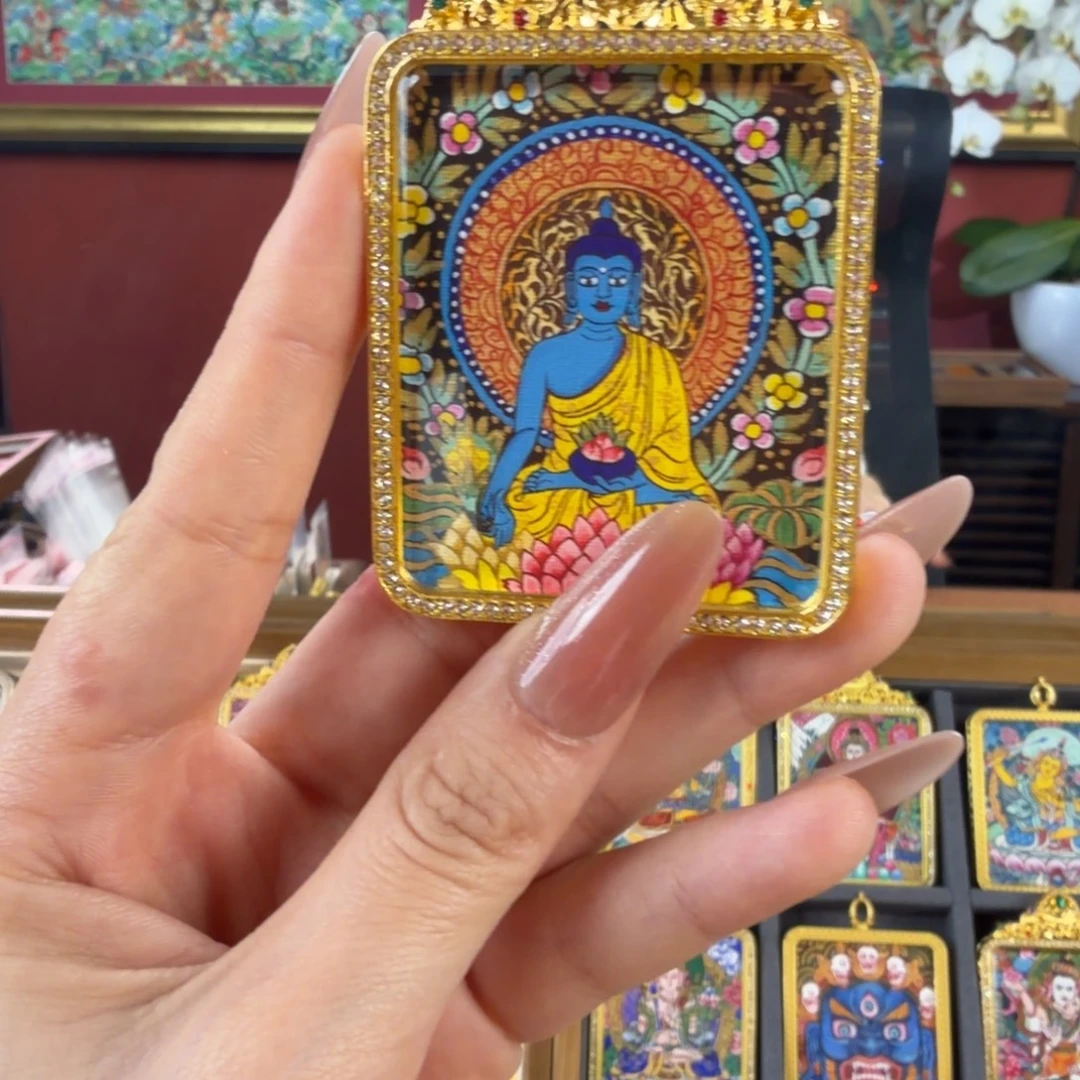 吊坠药师康康成都手绘