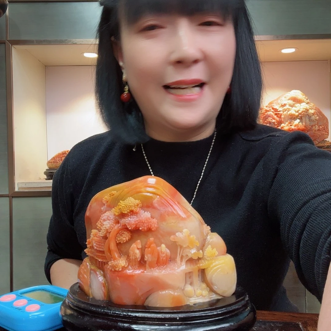 寿山石用****7寿山石摆件