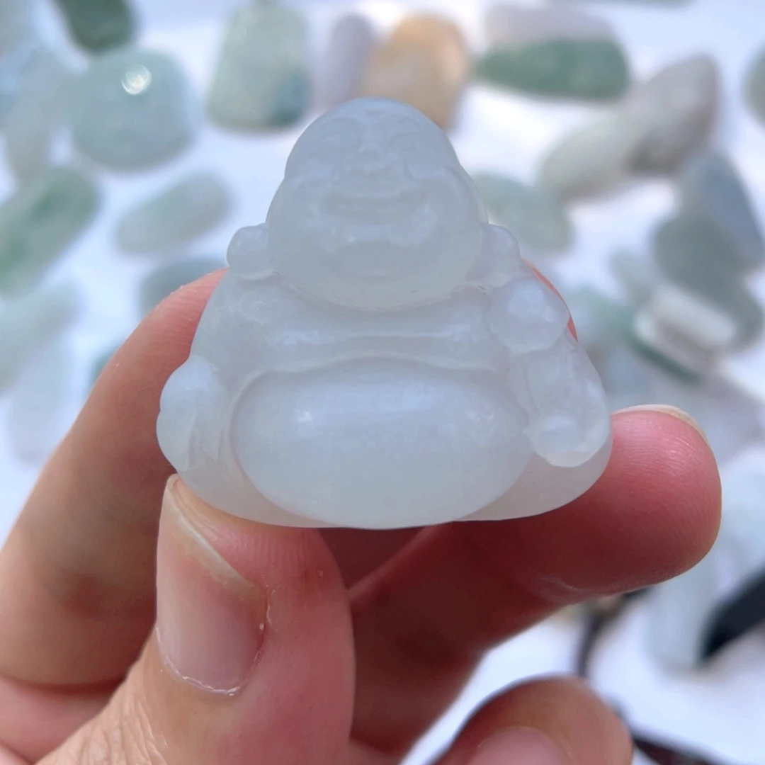 定制翡翠未镶嵌佛